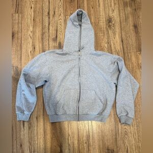 Skims cropped Gray Hoodie